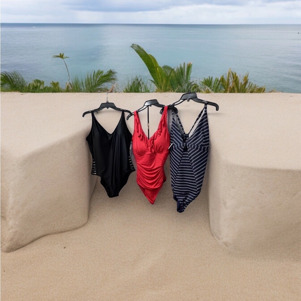 Ralph Lauren/Athleta/,Size XL,Red,Blue,,2Woman Swimming Dres$26 Each no black
